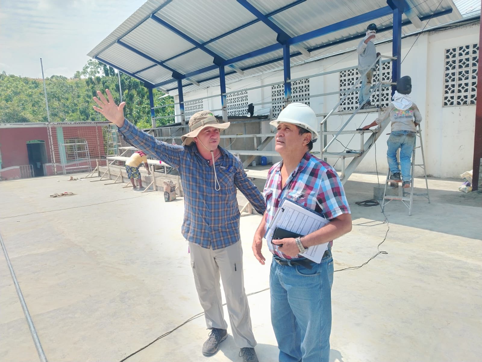 Visita técnica GAD La Guayas