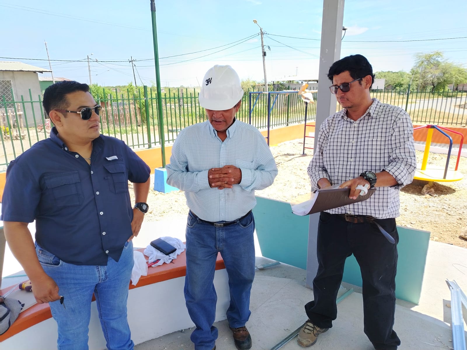 Fiscalización de obra en El Morro